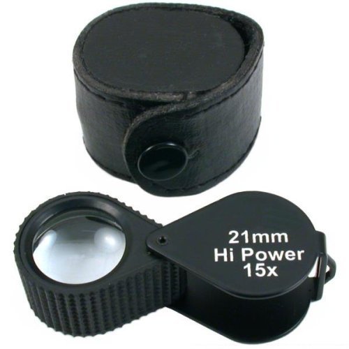 15X Jewelers Loupe Black Diamond Watch Coin Stamp New - $15.84