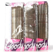 3 Packs Goody Slideproof Lock In Style 170 Count Bobby Pins - £18.89 GBP