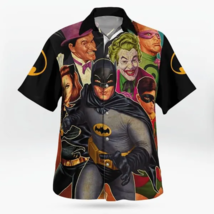 Batman And Amazing Characters Superheroes Fans HAWAIIAN Shirt - £8.20 GBP+