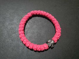 Pink 33 knot Christian bracelet, handmade komboskini, Balkan brojanica, ... - $7.49