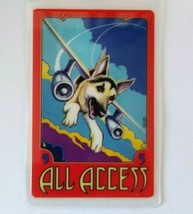 Tom Petty And The Heartbreakers Backstage Pass Dogs With Wings Tour Husky 1995 - £16.12 GBP