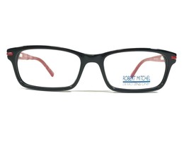 Robert Mitchel RMJ7000 BK/RD Kids Eyeglasses Frames Black Red 47-15-130 - £36.59 GBP
