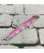 Susan G Komen Breast Cancer Awareness Pencils Unsharpened Pink - £9.28 GBP