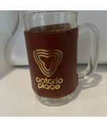 Vintage Ontario Luogo 237ml Birra Tazza 250 ML Ecopelle Avvolgere - $503.78 MXN
