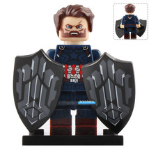 Captain America (Infinity War) Marvel Super Heroes Lego Minifigure Brick... - $2.99