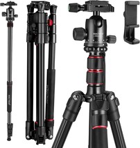 Canon, Nikon, Sony, Camcorder, Phone Compatible 80&quot; Camera Tripod, Dslr ... - $90.94