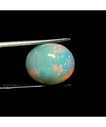 Opal Oval Shape Stone, Natural Ethiopian Opal Cabochon Welo Fire Opal Lo... - $170.96 CAD