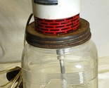 Sears Roebuck Farm Master Electric Butter Churn Glass Container Working - $148.49