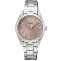 Seiko Men&#39;s Classic Red Dial Watch - SUR529P1 - £110.90 GBP