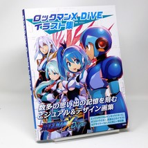 Mega Man X DiVE Mobile Game Illustration Collection Art Book 2023 Rockman - $49.99