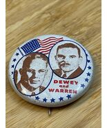 Vintage Reproduction Dewey for President Election Button KG JD - €8,55 EUR
