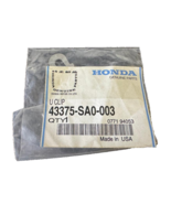 GENUINE OEM HONDA BRAKE DRUM U CLIP P/N 43375-SA0-003 GENUINE OEM NEW PART - $190.81 MXN