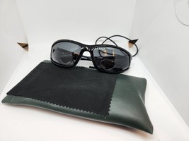 Black Polarized Bifocal Inset Fishing Reading Sunglasses With Case - £8.17 GBP