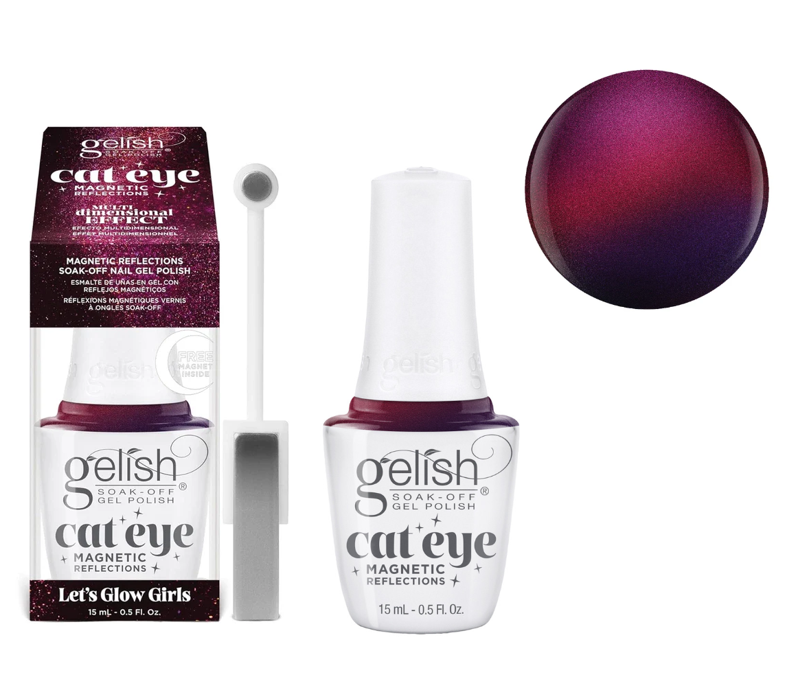 ✓ Gelish - Cat Eye Magnetic Reflections - Let's Glow Girls .5oz - $20.98 ✓ Gelish - Cat Eye Magnetic Reflections - Let's Glow Girls .5oz - $20.98