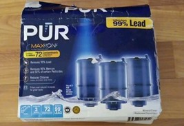 PUR Water Filtration MineralClear Faucet Refill 3 Pk RF-9999 Open Box - £21.78 GBP
