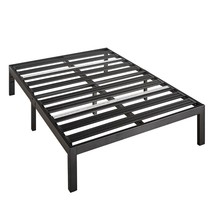 Queen size Metal Platform Bed Frame with 3.86 inch Wide Heavy Duty Steel Slats - $6,165.71 MXN