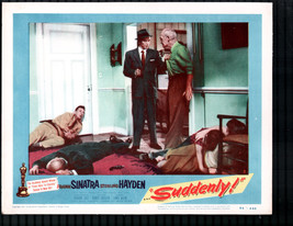 Suddenly 11&quot;x14&quot; Lobby Card #3 Frank Sinatra Sterling Hayden Film-Noir Crime - $48.50