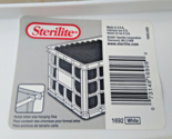 Sterilite White Stacking File Folder/Storage Crate - $22.99