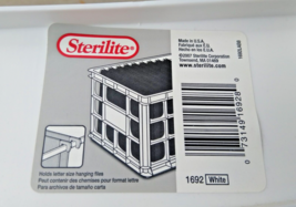 Sterilite White Stacking File Folder/Storage Crate - $20.46