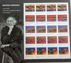George Morrison USPS Forever Stamp Sheet 2022 - £16.04 GBP