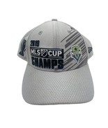 2019 Seattle Sounders MLS Cup Champs New Era 9Fourty Snap Back Hat Grey ... - £17.13 GBP