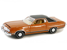 1973 Ford Gran Torino Copper Metallic with Black Vinyl Top &quot;Vintage Ad C... - £13.13 GBP