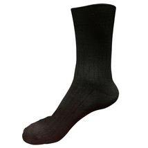 1pair 98% Cotton Mens Comfortable Casual Crew Dress Socks Mid Calf Size 9-11 - £5.60 GBP