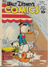 Walt Disney&#39;s Comics and Stories Comic Book #91, Dell Comics 1948 VERY G... - £33.16 GBP