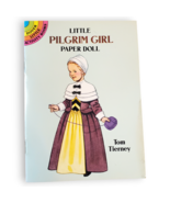 Little Pilgrim Girl Paper Doll Book by Tom Tierney - Dover 1994 Edition - €4,69 EUR