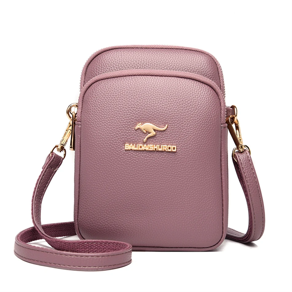 High Quality Leather Elegnat Female Shell Bag Purses Handbags Luxury Des... - $32.19