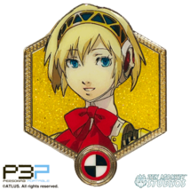 Persona 3 Portable Aigis Golden Enamel Pin Figure Official Atlus Reload - £7.73 GBP