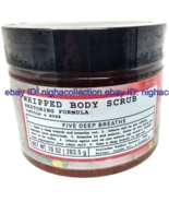 NEW SEALED Whipped Body Scrub Five Deep Breaths Vanilla &amp; Rose w/JOJOBA ... - $257.07 MXN