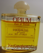 Vintage Yves Saint Laurent Opium 0.26 oz  mini Perfume eau de toilette - $18.95