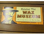 1960s Historical West Wax Museum Colorado Springs Travel Brochure - £19.75 GBP