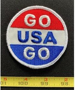 Vintage GO USA GO Embroidered Hat/Jacket Collectors Sew On Patch - £5.26 GBP