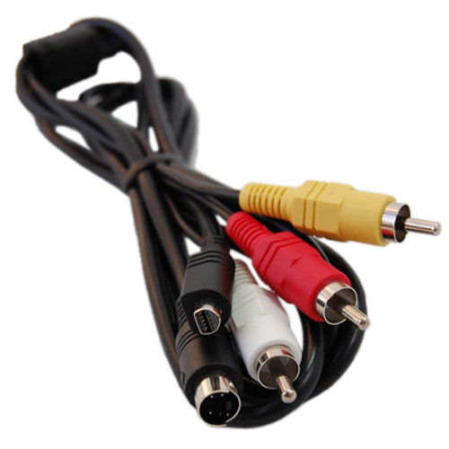 HQRP AV Cable Cord for Sony VMC-15FS Handycam DCR-DVD408 DCR-DVD508 DCR-DVD610 - $5.45