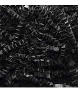 BLACK Crinkle Paper Shred for Packaging Gift Box / Basket Filler 6 Ounce... - $7.06