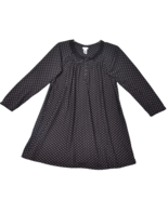 Liz &amp; Co. Ladies Knee-length Black Polyester Nightgown PJ&#39;S Intimates Si... - $20.44 CAD