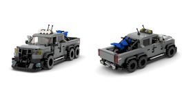 VelociRaptor Speed SUV Car Building Block Kit Super Racing Brick Model Toys - £58.96 GBP