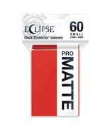 10 packs of 60 (600) Ultra PRO Pro-Matte Eclipse Apple Red Small Card Sl... - $1,304.03 MXN