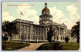 Postcard Nebraska State Capital Lincoln NE - £3.91 GBP