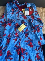 Spider Man Pajamas 2 Piece Set Size 8 Blue 2-Piece Youth Kids Marvel - $16.83