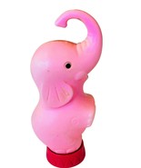Pink Elephant bubble bath circus bottle anthropomorphic vtg antique toy ... - £19.51 GBP