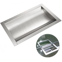 304 Stainless Steel Drop-In Deal Tray 14&quot; Deep x 10&quot; Wide x 2&amp;quot... - $69.15