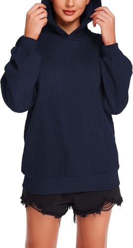 Beyove Women Fall Tops Casual Long Sleeve Hoodie Blouses Tunic Shirt Pullover L Item image 2