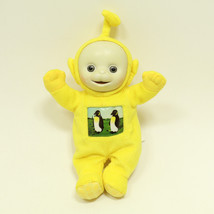 Vintage Teletubbies Laa Laa Plush Stuffed Yellow Teletubby Doll 1998 - $9.79