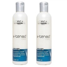 L&#39;Oreal Professionnel X-Tenso Care Straight Shampoo, 230 ml x 2 pack. Fr... - £34.29 GBP