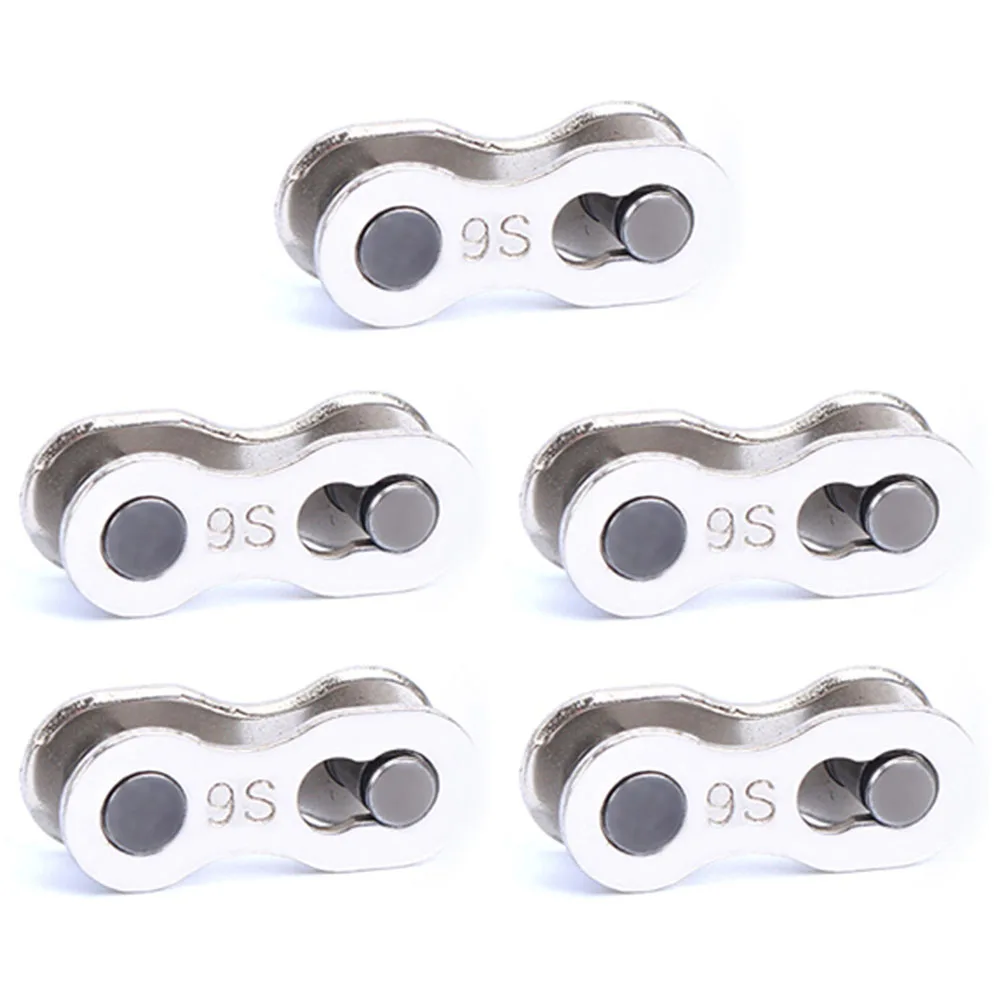 5 Set MTB Road Bike Chain Link Connector Lock Set 6/7/8/9/10/11/12 Speed Steel B - £24.34 GBP