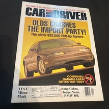 Car And Driver Magazine-APRIL 1994 - £10.91 GBP