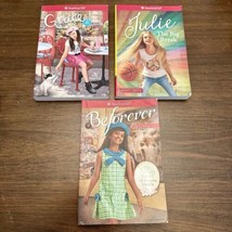 American Girl Book Lot 3 Beforever Melody and Julie Big Break Grace Girl of Year - £7.93 GBP